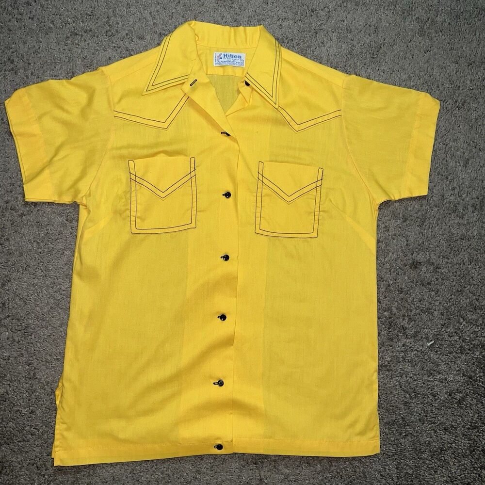 Vintage 60s/70s Hilton Bowling Shirt True Vintage